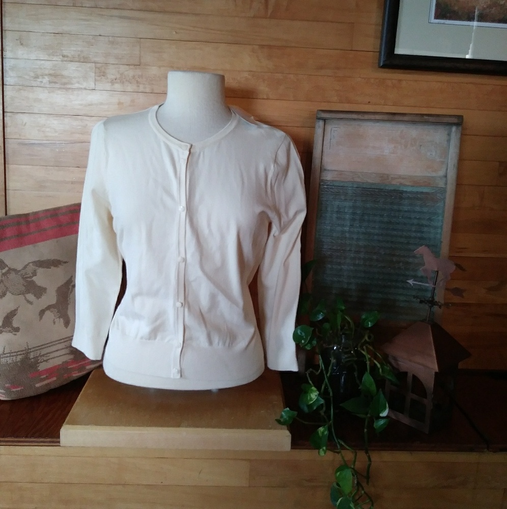 August Silk Cardigan